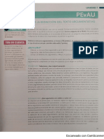 Pautas para Realizar El Texto Argumentativo