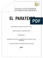 Naturaleza del paratexto: análisis de sus funciones y características