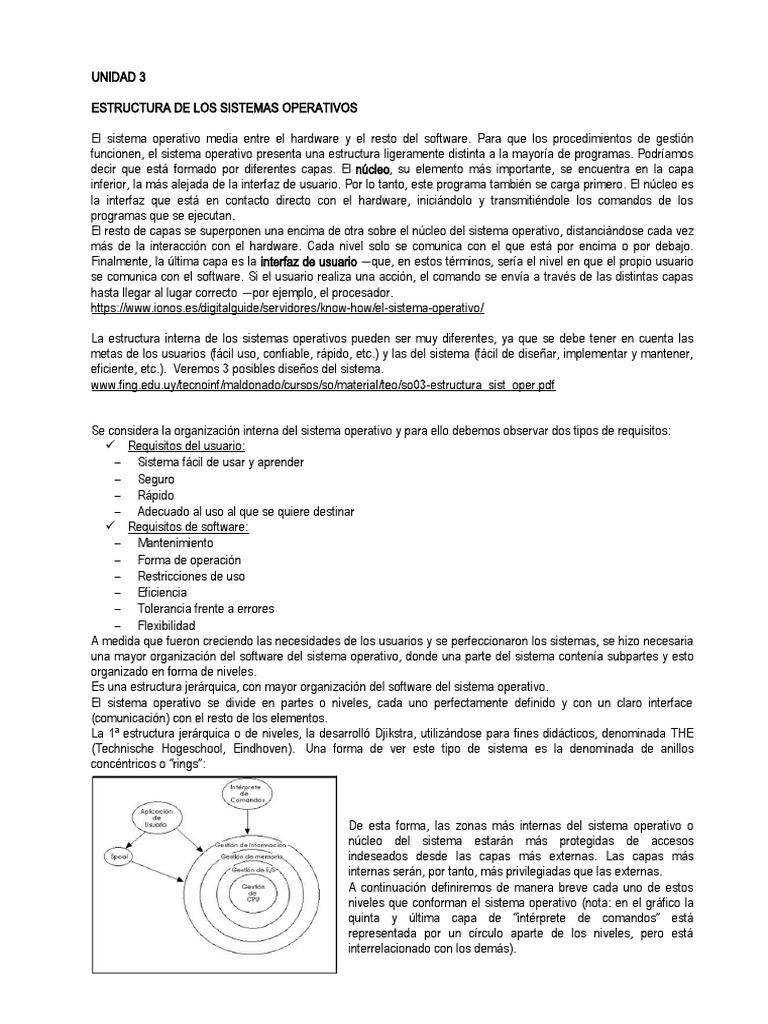 Sistemas Operativos | PDF | Modelo cliente-servidor | Servidor ...