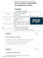 Examen - (AAB01) Cuestionario 2 - Evalúe Su Aprendizaje Dando Respuesta Al Cuestionario en Línea