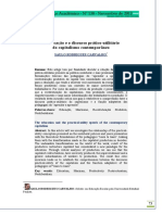 A Educação e Discurso Pratico - Utilitário Do Capitalismo