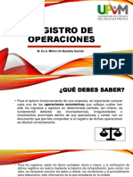 Registro de Operaciones de Contabilidad