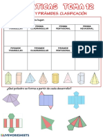 Cuerpos Poliedros - Clasificacion en Prismas y Piramides