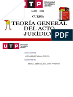 SEMANA 13 Teor A Del Acto Juridico PDF