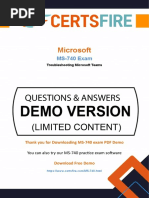 Microsoft: MS-740 Exam