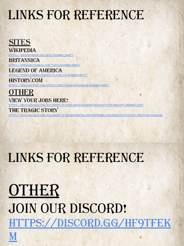 Donner Party Slides | PDF | Exploration Of North America | Cannibalism