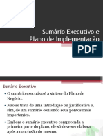 146331-13 - Sum+írio Executivo e Plano de Implementa+º+úo