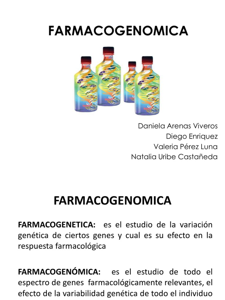 FARMACOGENOMICA