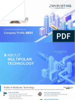 Company Profile 2021: PT Multipolar Technology TBK