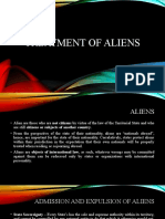 Treatment of Aliens