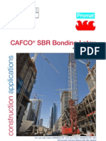 CAFCO SBR Bonding Latex Data Sheet - D019-0209