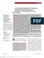 Radiation-Induced Changes After Stereotactic Radiosurgery For Brain Arteriovenous Malformations - A Systematic Review and Meta-Analysis