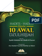 PDF Hadits-Hadits Dzulhijjah - 1