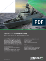 HENSOLDT Quadome Radar: AESA Naval Air and Surface Surveillance Radar