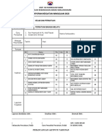 Borang Perjumpaan Mingguan & Laporan Tahunan Persatuan BM 2021