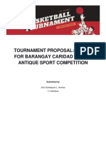 Tournament Proposal