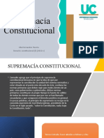 Supremacía Constitucional y jerarquía normativa