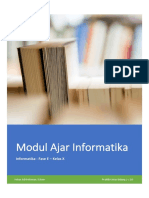 Modul Ajar Informatika - Modul Ajar Informatika - Fase E