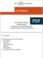 Air Pollution: CE1400 Environment and Safety Engineering Lecture-18