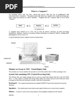 What Is A Computer?: Input Process Output