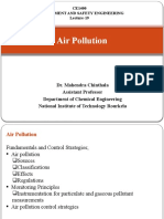 Air Pollution: CE1400 Environment and Safety Engineering Lecture-19