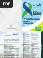 Cataloque Product E-CARE 2021