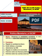 Politica Monetaria y El BCRP