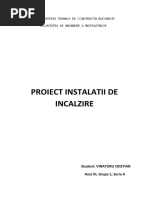 Proiect Incalziri C