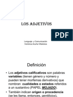 Los Adjetivos