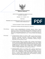 Keputusan Gubernur DKI Jakarta Nomor 525 Tahun 2022 Tentang Pemberlakuan Pembatasan Kegiatan Masyarakat Level 1 (Satu) COVID-19