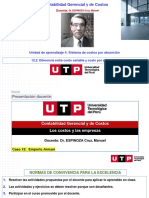 Diferencia entre costo variable y costo por absorción en la contabilidad gerencial