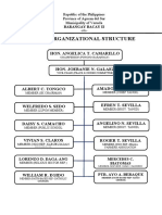 Bpoc Organizational Structure: Hon. Angelica T. Camarillo Hon. Joebanie N. Galaez