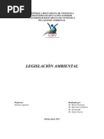 Download LEGISACION AMBIENTAL TRABAJO by Gestion Ambiental SN57867103 doc pdf