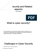 9 Cyber Security and Related Aspects