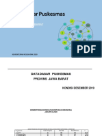 Data Dasar Puskesmas Provinsi Jawa Barat