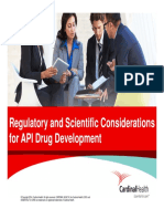 Regulatory Sciences API Drug Development 04152015