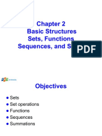 Basic Structures Sets, Functions Sequences, and Sums