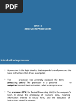 Microprocessors & Interfacing