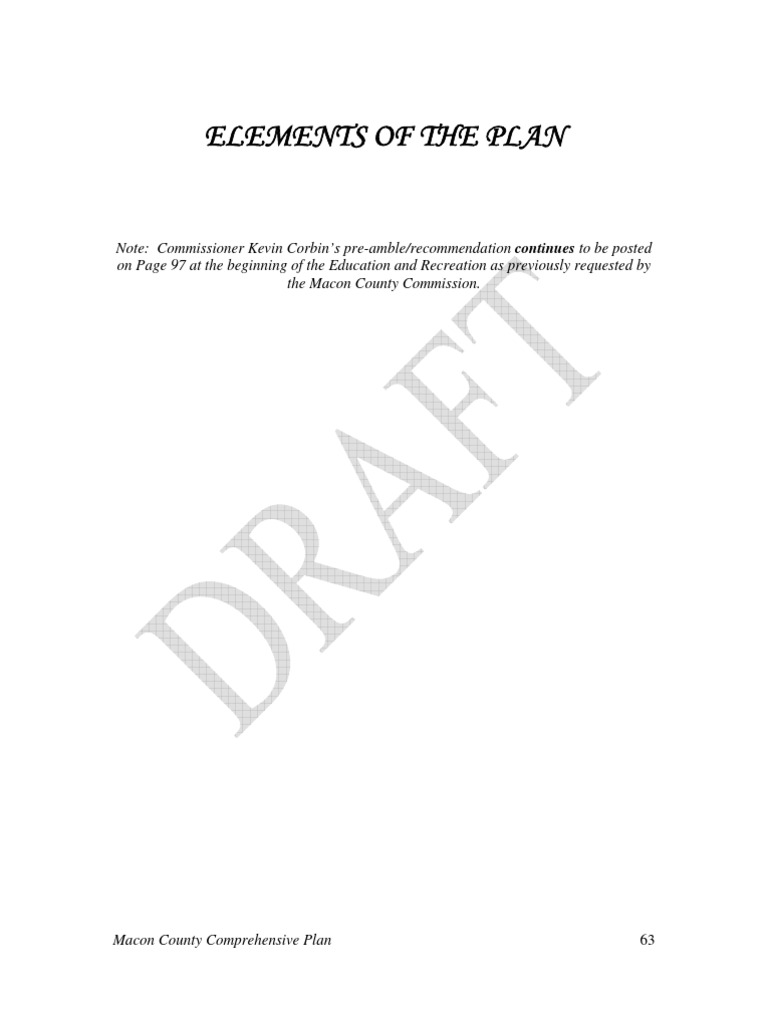 Comprehensive Plan Final Draft | PDF | Water Resources | Flood