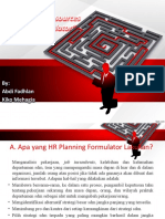 HR Planning Formulator