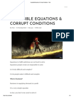 Impossible Equations & Corrupt Conditions - Yous
