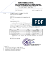 Surat Penetapan Peserta KKN Kebangsaan 2022-UIN Raden Intan Lampung