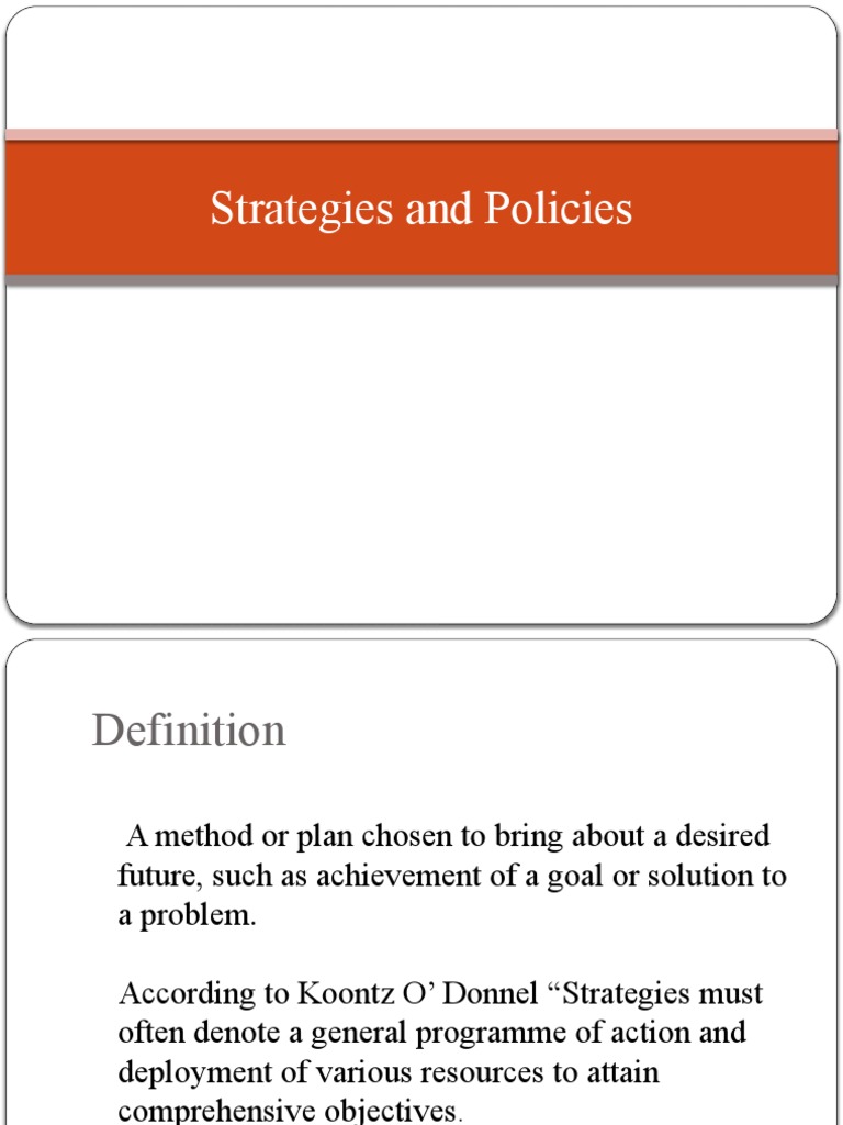 Corporate Strategy Overview | PDF | Strategic Management | Strategic ...