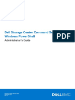 Dell Storage Center Command Set 7.1 For Windows Powershell: Administrator'S Guide