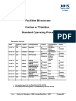 Control of Vibration SOP