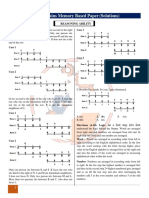 SBI Clerk Mains Memory Based Paper (Solutions) : Reasoning Ability