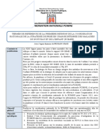 TDR Réunion de Coordination PCIMNE 2022