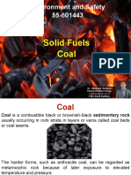Solid Fuels - Coal
