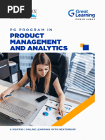 Great Lakes PG Program Product Management Analytics