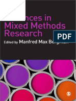 Advances in Mixed Methods Research - Theories and Applications-SAGE Publications (2008)
